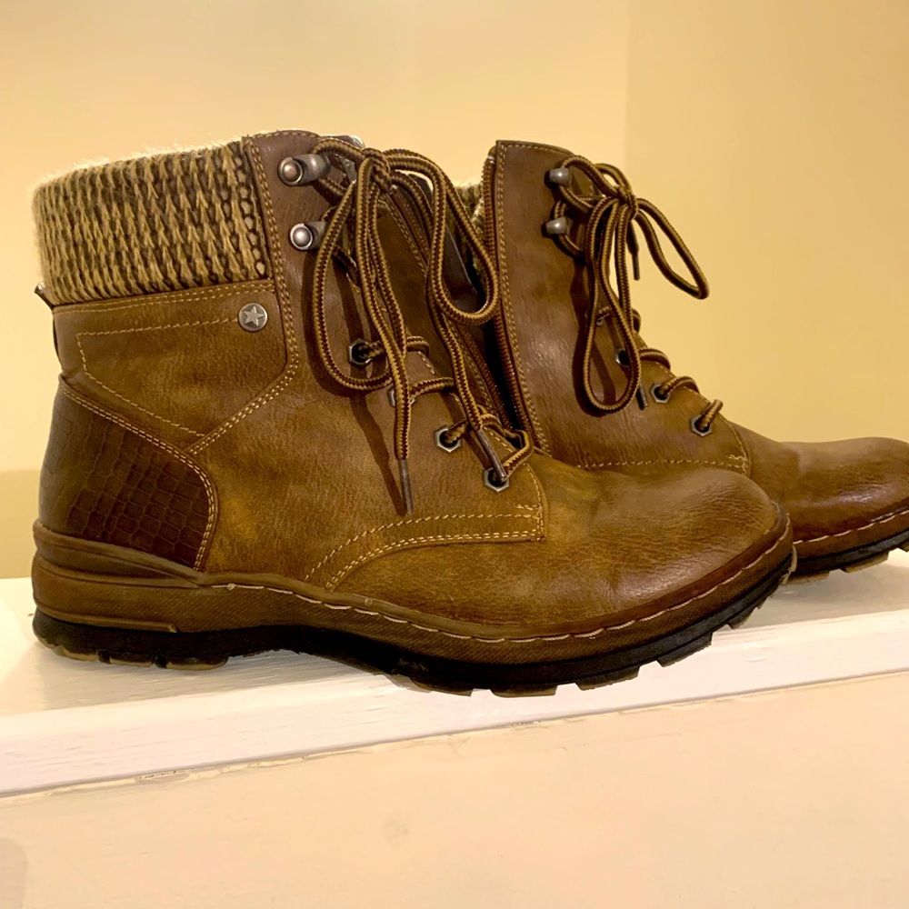 Extreme by Eddie Mark Brown Boots
